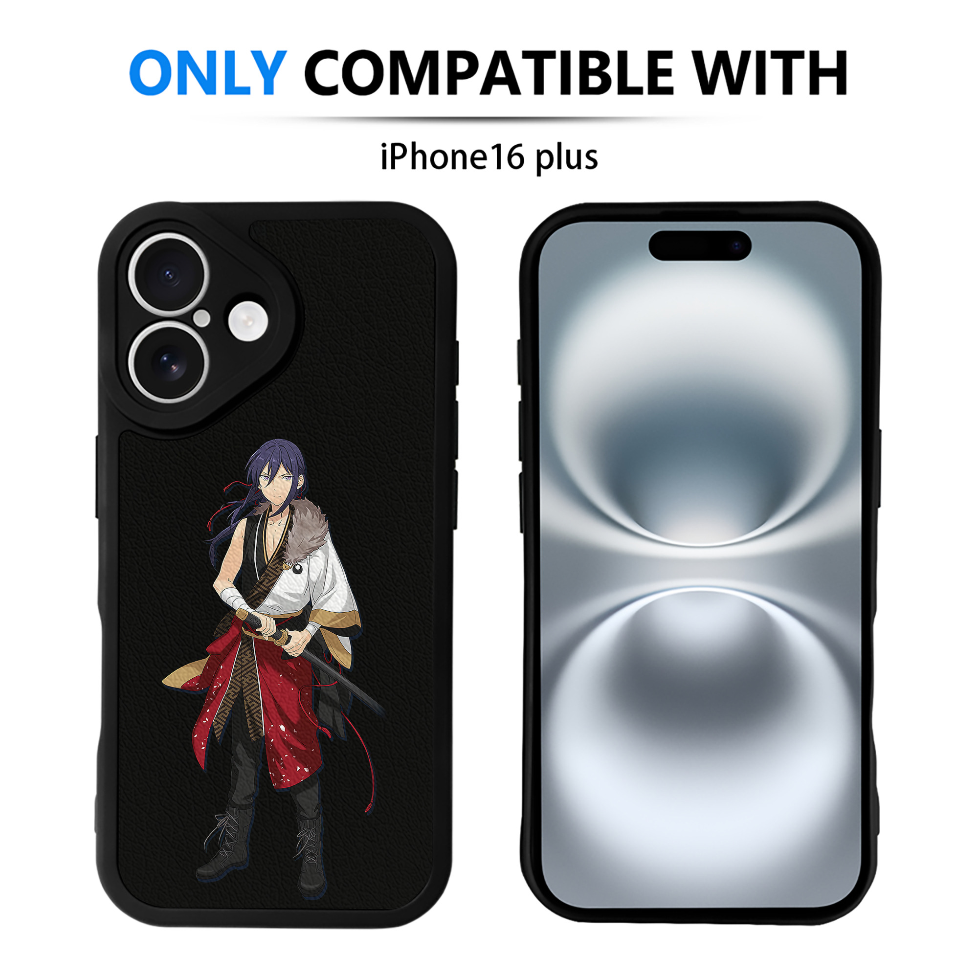 （画像用） あんさんぶるスターズ! Ensemble Stars 【iPhone 16シリーズ対応】シリコンスマホケース（レザー調） 材質：シリコン